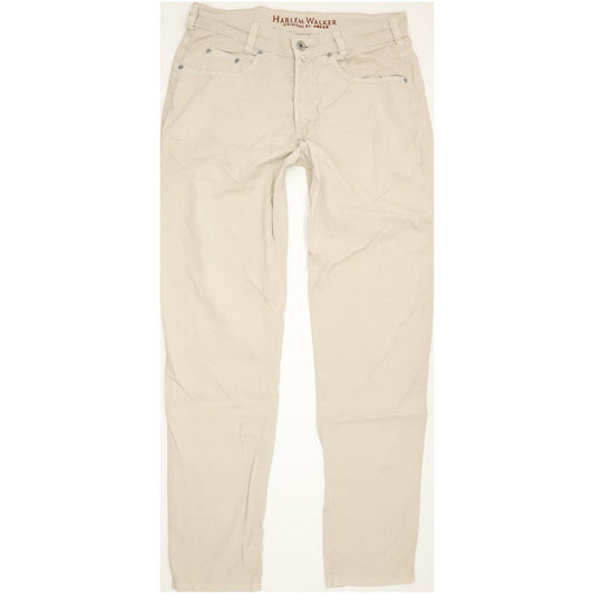 Joker Harlem Walker Men Beige Straight Regular Stretch Jeans W34 L34