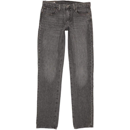 Levi's 511 Men Grey Straight Slim Stretch Jeans W34 L35