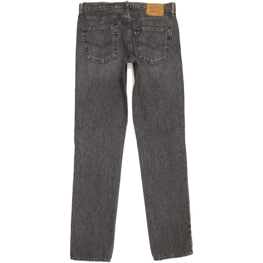 Levi's 511 Men Grey Straight Slim Stretch Jeans W34 L35