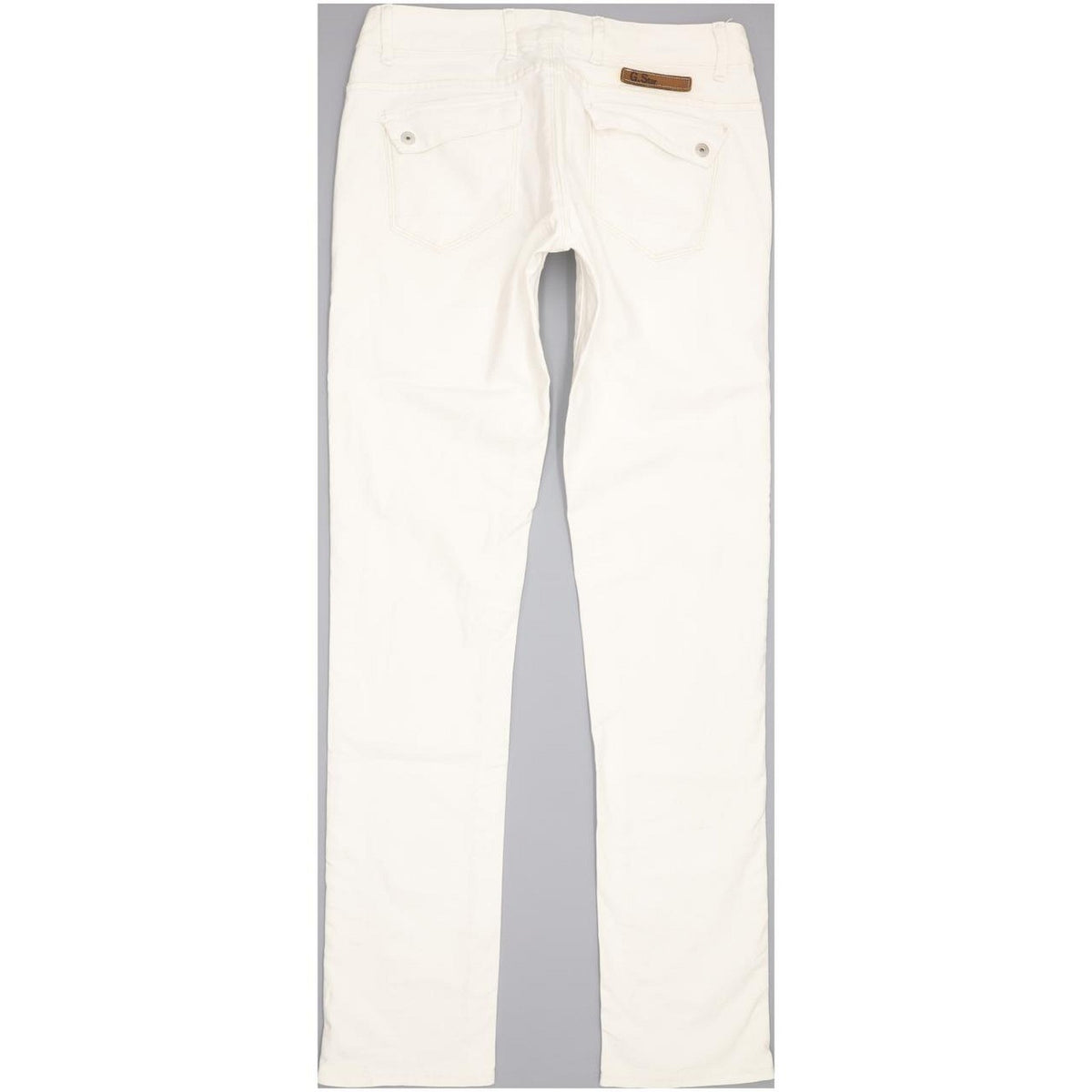 G-Star Gate Women White Straight Slim Stretch Jeans W29 L33