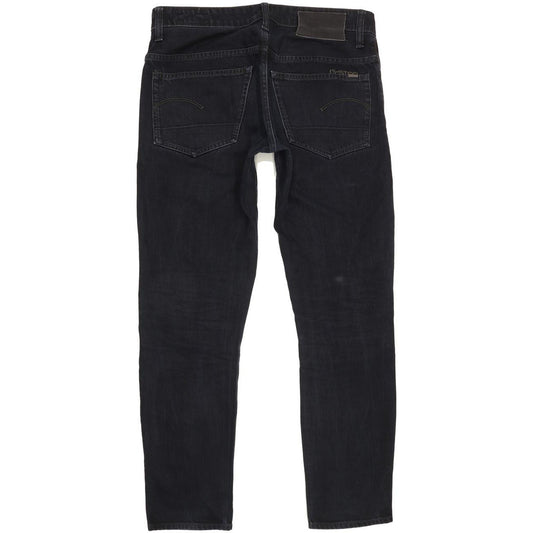 G-Star 3301 Low Men Navy Tapered Slim Jeans W32 L31