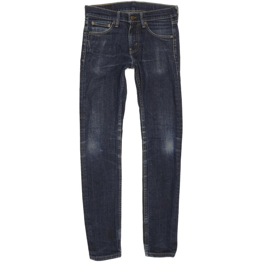 Levi's 510 Men Blue Skinny Slim Stretch Jeans W29 L30