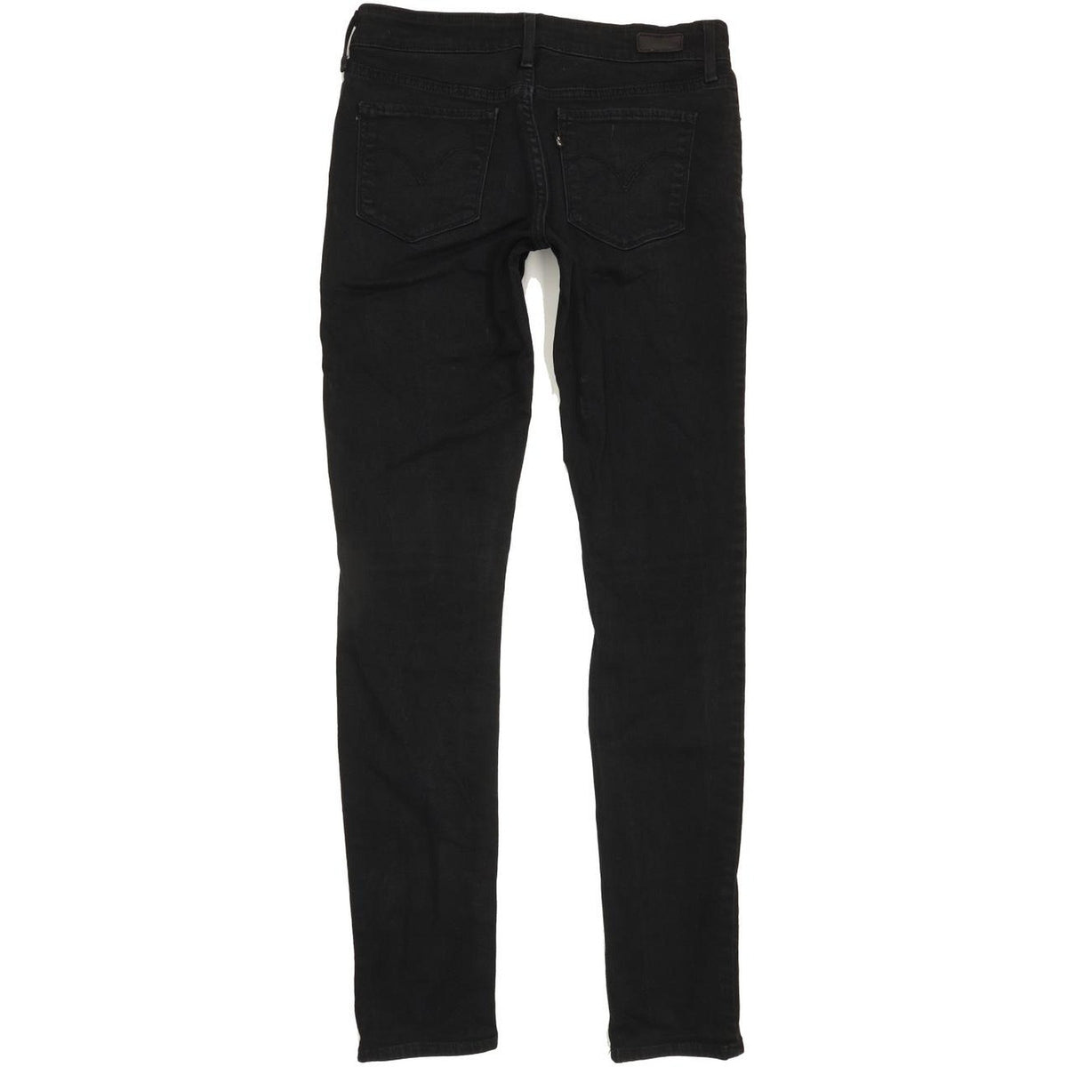 Levi's Demi Curve Women Black Straight Slim Stretch Jeans W28 L32