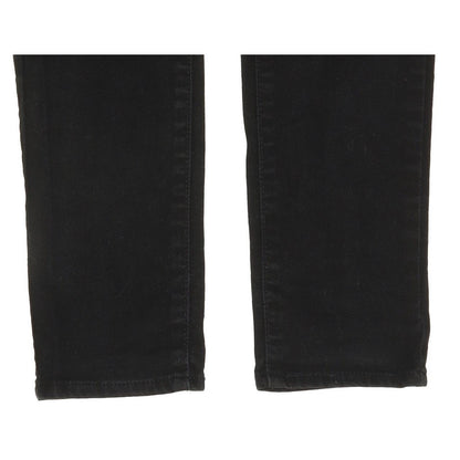 Levi's Demi Curve Women Black Straight Slim Stretch Jeans W28 L32