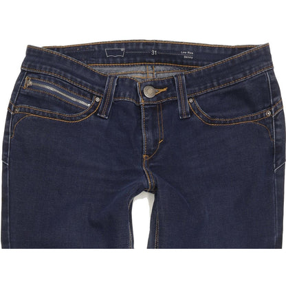 Levi's Women Blue Skinny Slim Stretch Jeans W31 L30