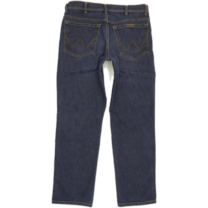 Wrangler Men Blue Straight Regular Jeans W34 L30