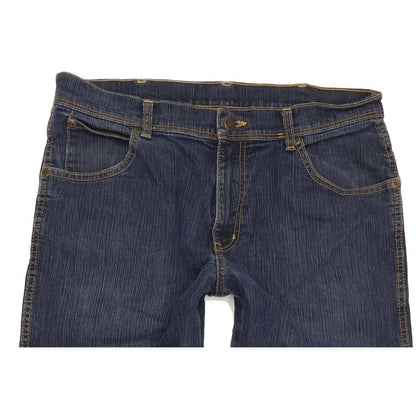 Wrangler Men Blue Straight Regular Jeans W34 L30