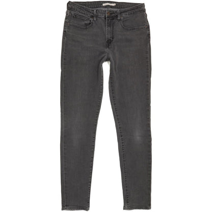 Levi's 721 High Rise Women Charcoal Skinny Stretch Jeans W30 L30