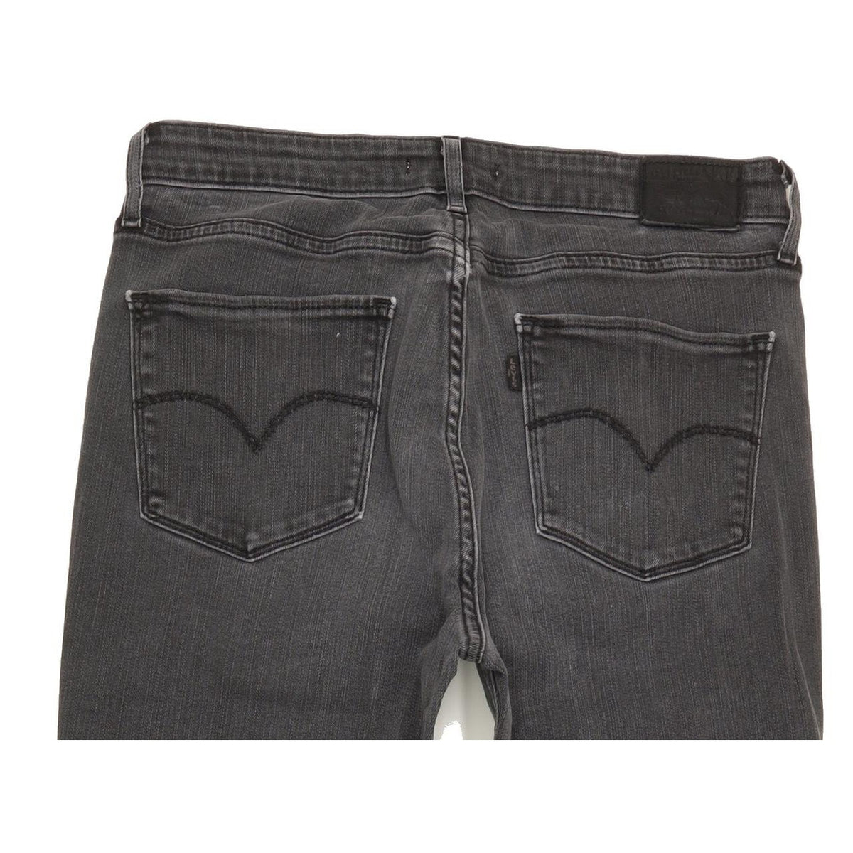 Levi's 721 High Rise Women Charcoal Skinny Stretch Jeans W30 L30