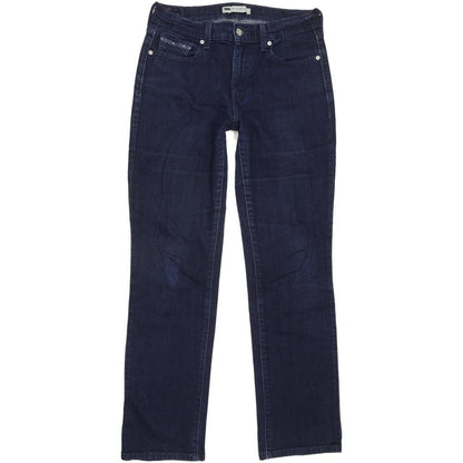 Levi's 505 Women Blue Straight Regular Stretch Jeans W30 L30