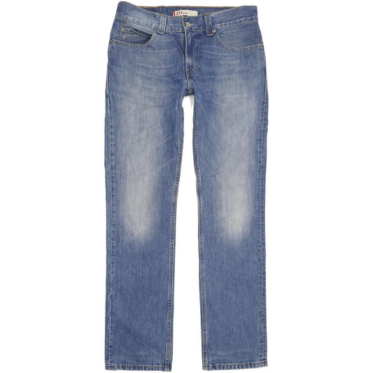 Levi's 511 Men Blue Straight Slim Jeans W34 L34