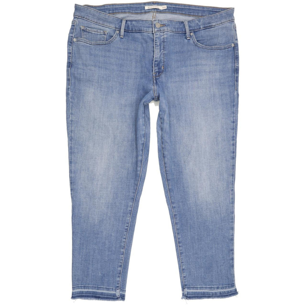 Levi's 311 Shaping Blue Skinny Slim Stretch Jeans High Waisted W44 L26