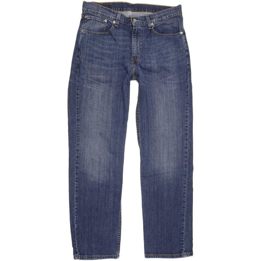 Levi's 751 Men Blue Straight Slim Stretch Jeans W34 L31