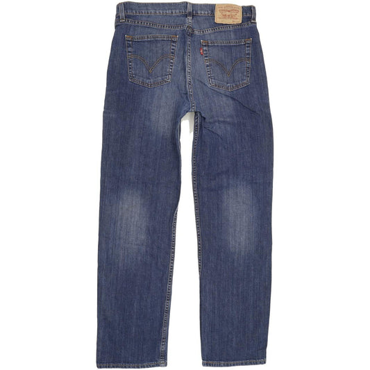 Levi's 751 Men Blue Straight Slim Stretch Jeans W34 L31