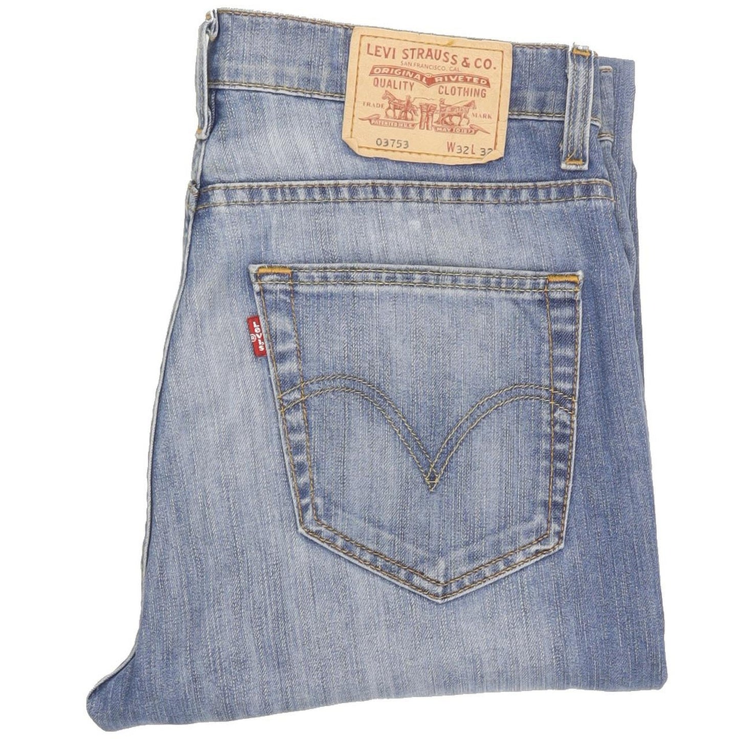 Levi's 753 Men Blue Straight Regular Jeans W32 L29