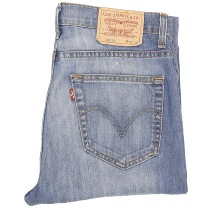 Levi's 753 Men Blue Straight Regular Jeans W32 L29