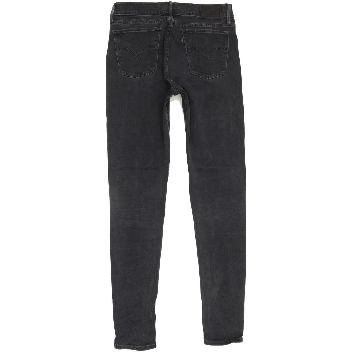 Levi's 710 Super Women Charcoal Skinny Slim Stretch Jeans W30 L30