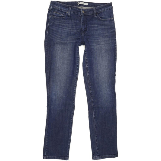 Levi's Women Blue Skinny Slim Stretch Jeans W32 L31