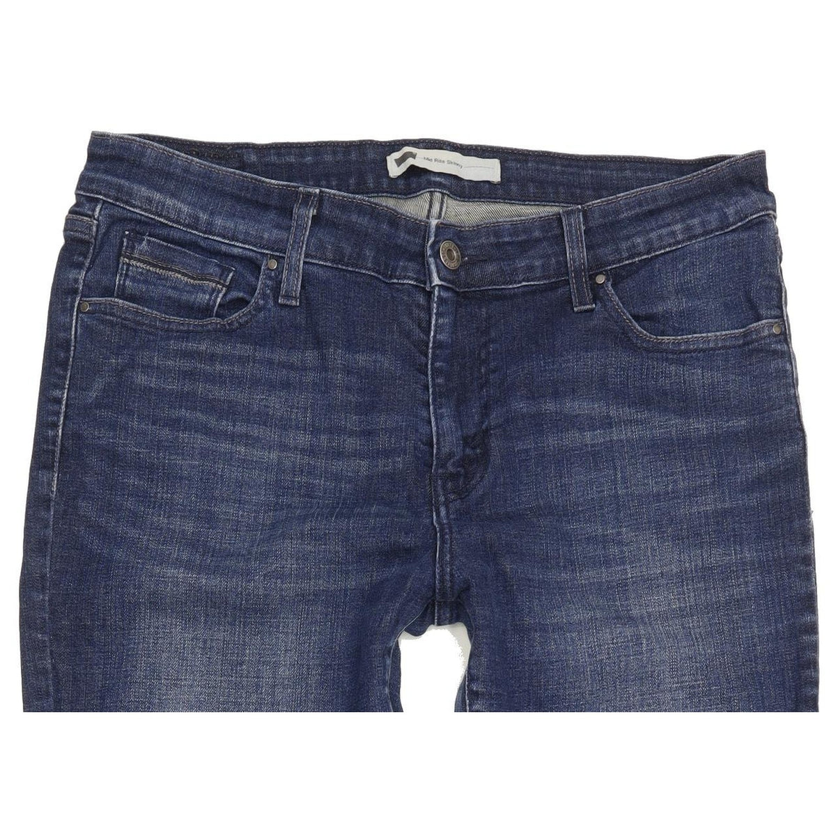 Levi's Women Blue Skinny Slim Stretch Jeans W32 L31
