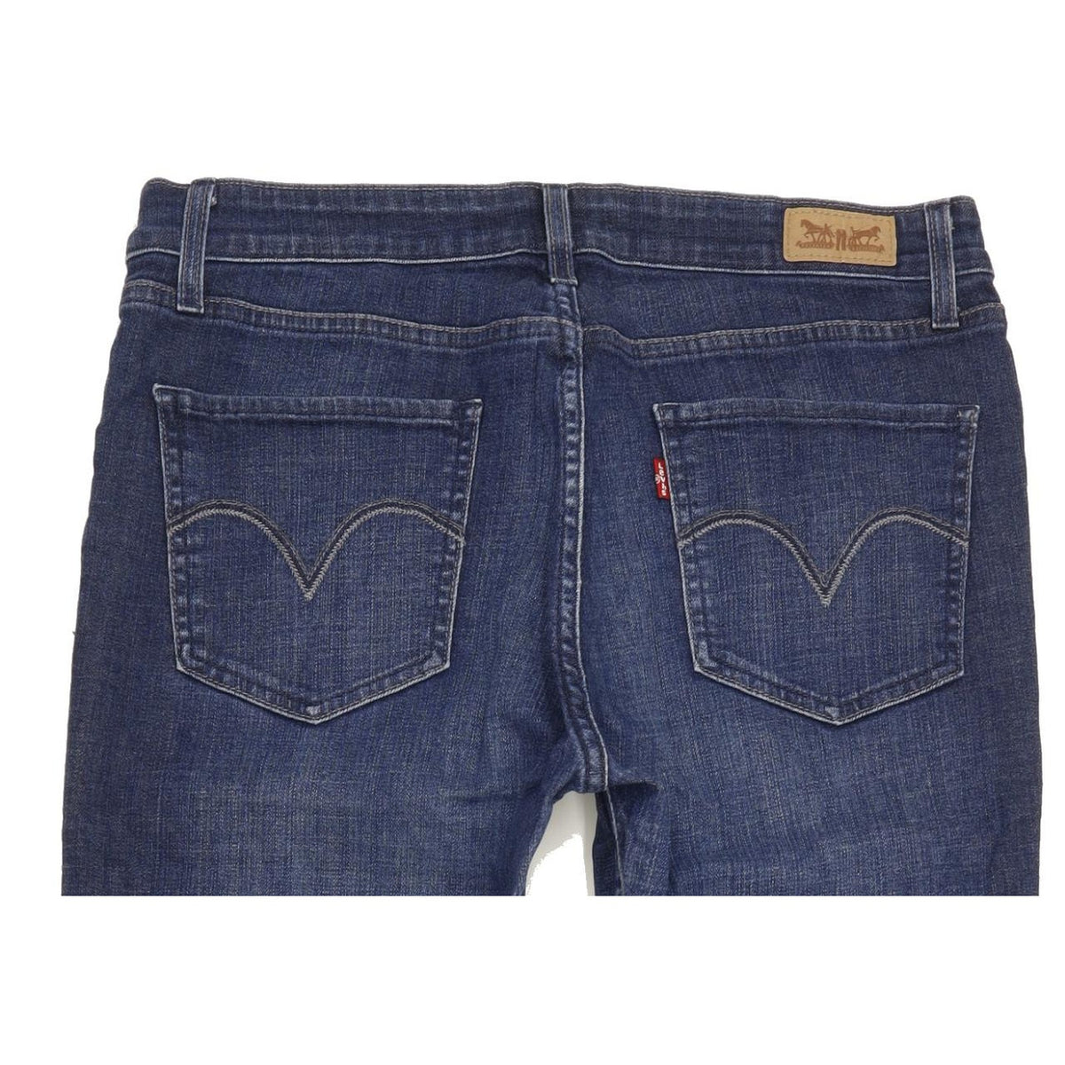 Levi's Women Blue Skinny Slim Stretch Jeans W32 L31