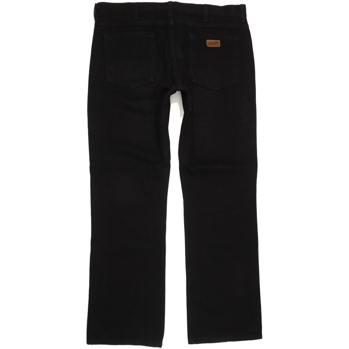 Wrangler Men Black Straight Regular Jeans W38 L34