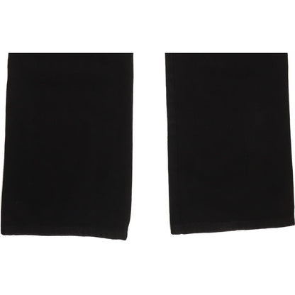 Wrangler Men Black Straight Regular Jeans W38 L34