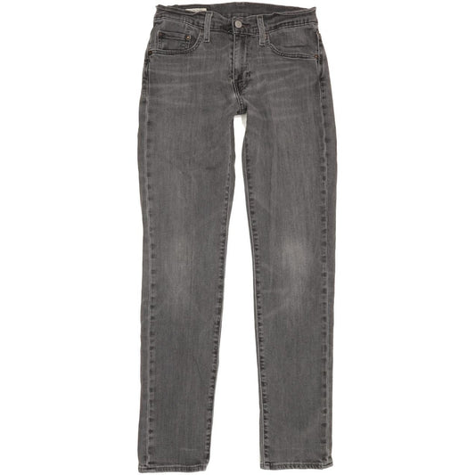 Levi's 511 Men Grey Straight Slim Stretch Jeans W29 L32