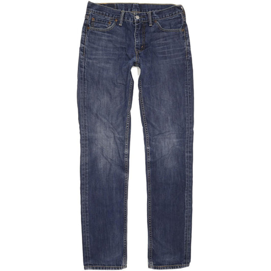 Levi's 511 Men Blue Straight Slim Jeans W30 L33