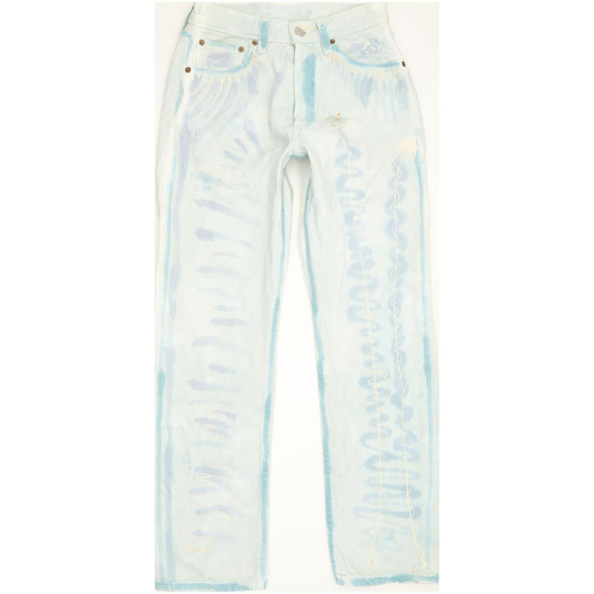 Levi's Women Blue Straight Regular Stretch Jeans W26 L28