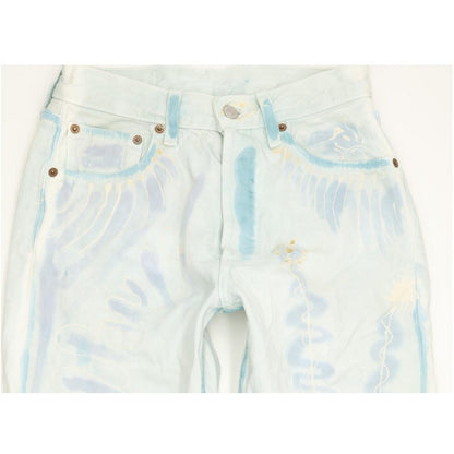Levi's Women Blue Straight Regular Stretch Jeans W26 L28