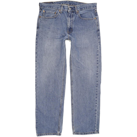 Levi's 505 Men Blue Straight Regular Jeans W34 L29