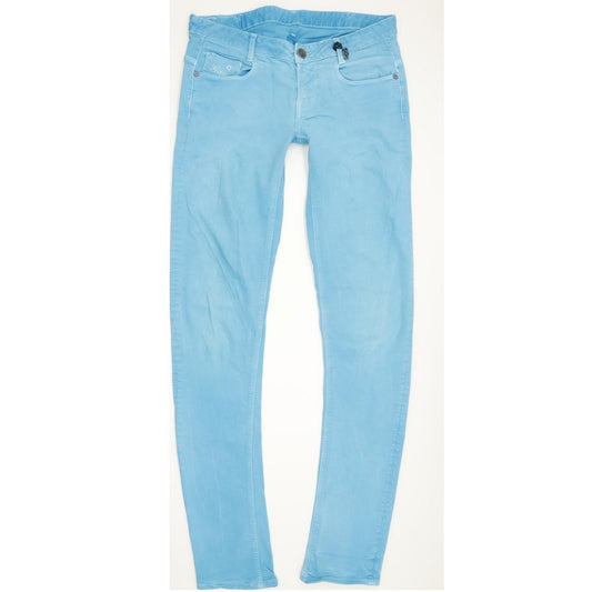 G-Star New Radar Women Blue Skinny Slim Stretch Jeans W30 L33