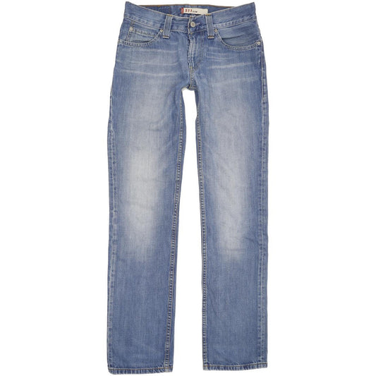 Levi's 511 Men Blue Straight Slim Jeans W31 L33