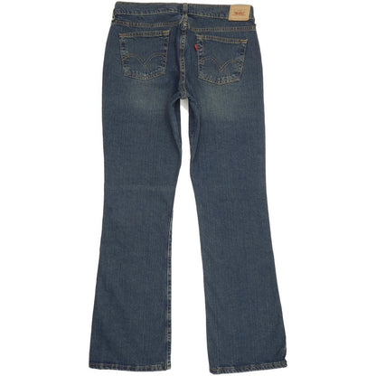 Levi's 515 Women Blue Bootcut Regular Stretch Jeans W33 L31