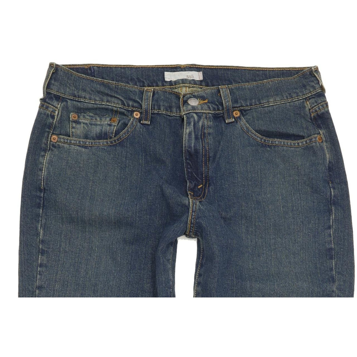 Levi's 515 Women Blue Bootcut Regular Stretch Jeans W33 L31