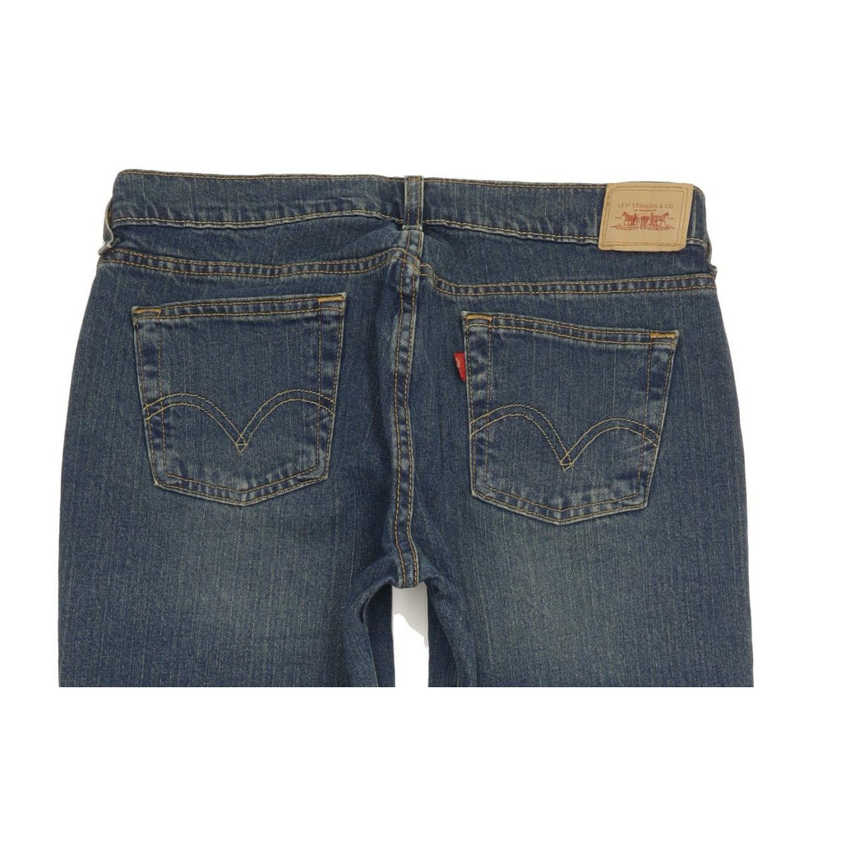 Levi's 515 Women Blue Bootcut Regular Stretch Jeans W33 L31