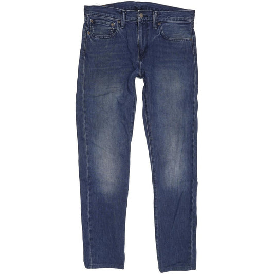 Levi's 512 Men Blue Tapered Slim Stretch Jeans W33 L31