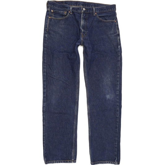 Levi's 505 Men Blue Straight Regular Jeans W36 L32