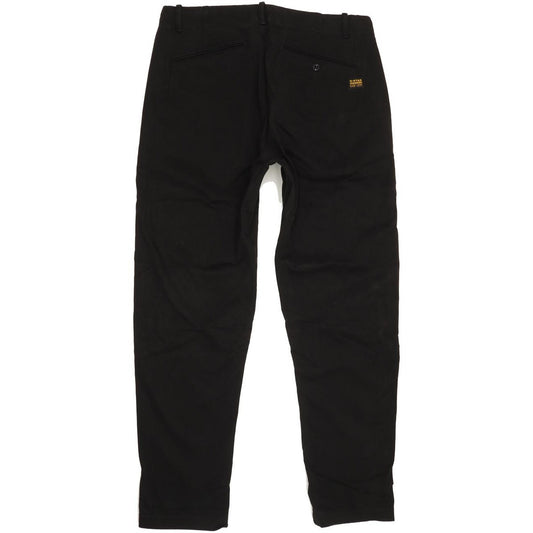G-Star Page BF Black Tapered Regular Chino Stretch Jeans High Waisted W31 L34