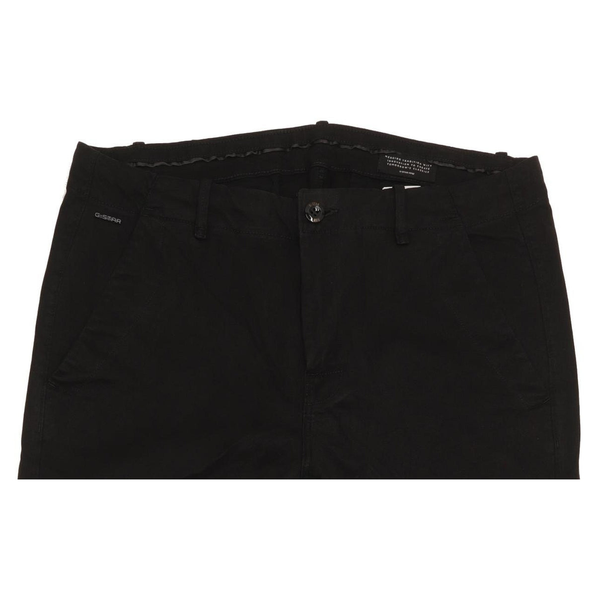 G-Star Page BF Black Tapered Regular Chino Stretch Jeans High Waisted W31 L34