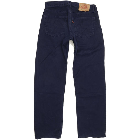 Levi's 551 Men Navy Straight Regular Jeans W33 L30