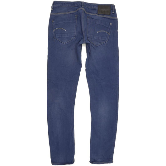 G-Star Women Blue Skinny Slim Stretch Jeans W28 L29