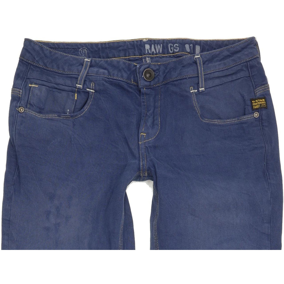 G-Star Women Blue Skinny Slim Stretch Jeans W28 L29