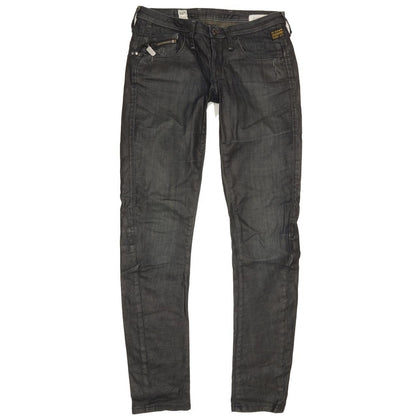 G-Star Women Navy Skinny Slim Stretch Jeans W28 L32