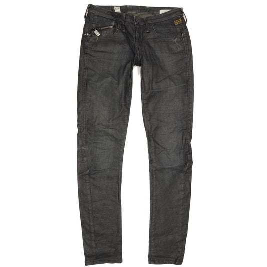 G-Star Women Navy Skinny Slim Stretch Jeans W28 L32