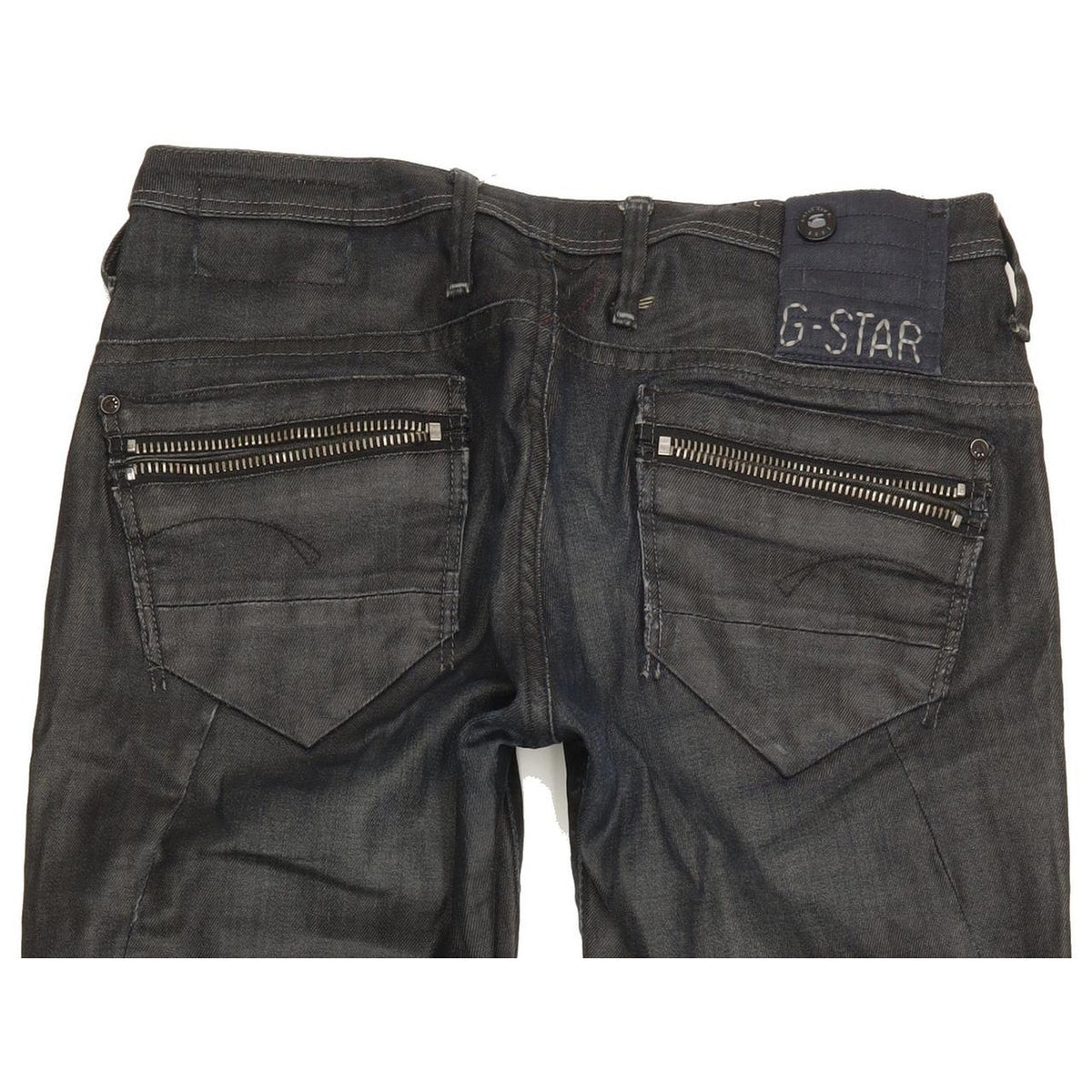 G-Star Women Navy Skinny Slim Stretch Jeans W28 L32