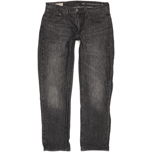 Levi's 511 Men Charcoal Straight Slim Stretch Jeans W31 L27