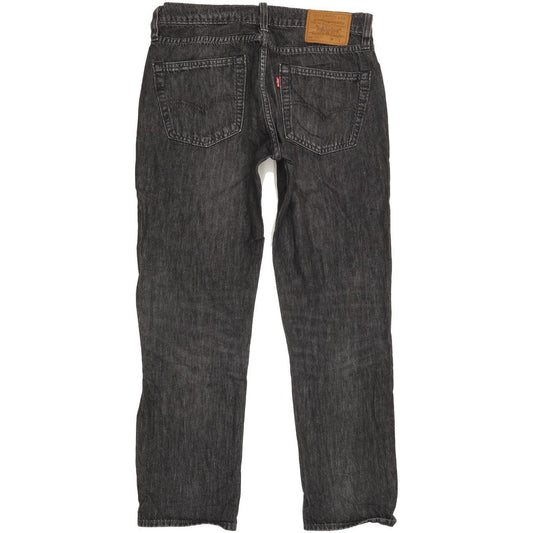 Levi's 511 Men Charcoal Straight Slim Stretch Jeans W31 L27