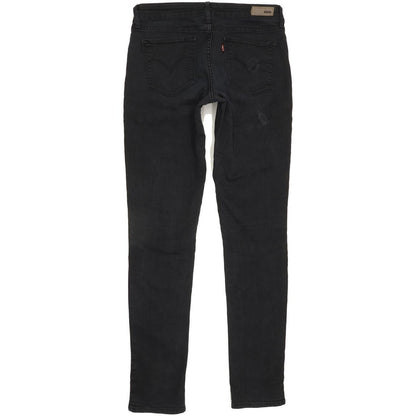 Levi's Demi Curve Women Black Skinny Slim Stretch Jeans W29 L32