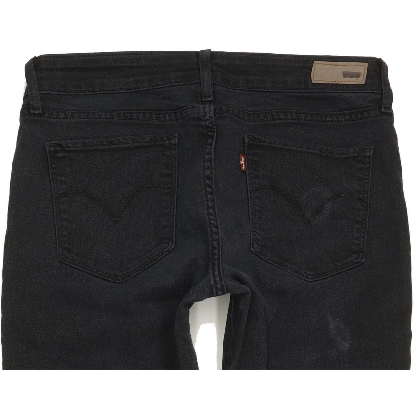 Levi's Demi Curve Women Black Skinny Slim Stretch Jeans W29 L32